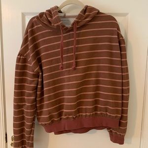 striped hoodie from urban outfitters